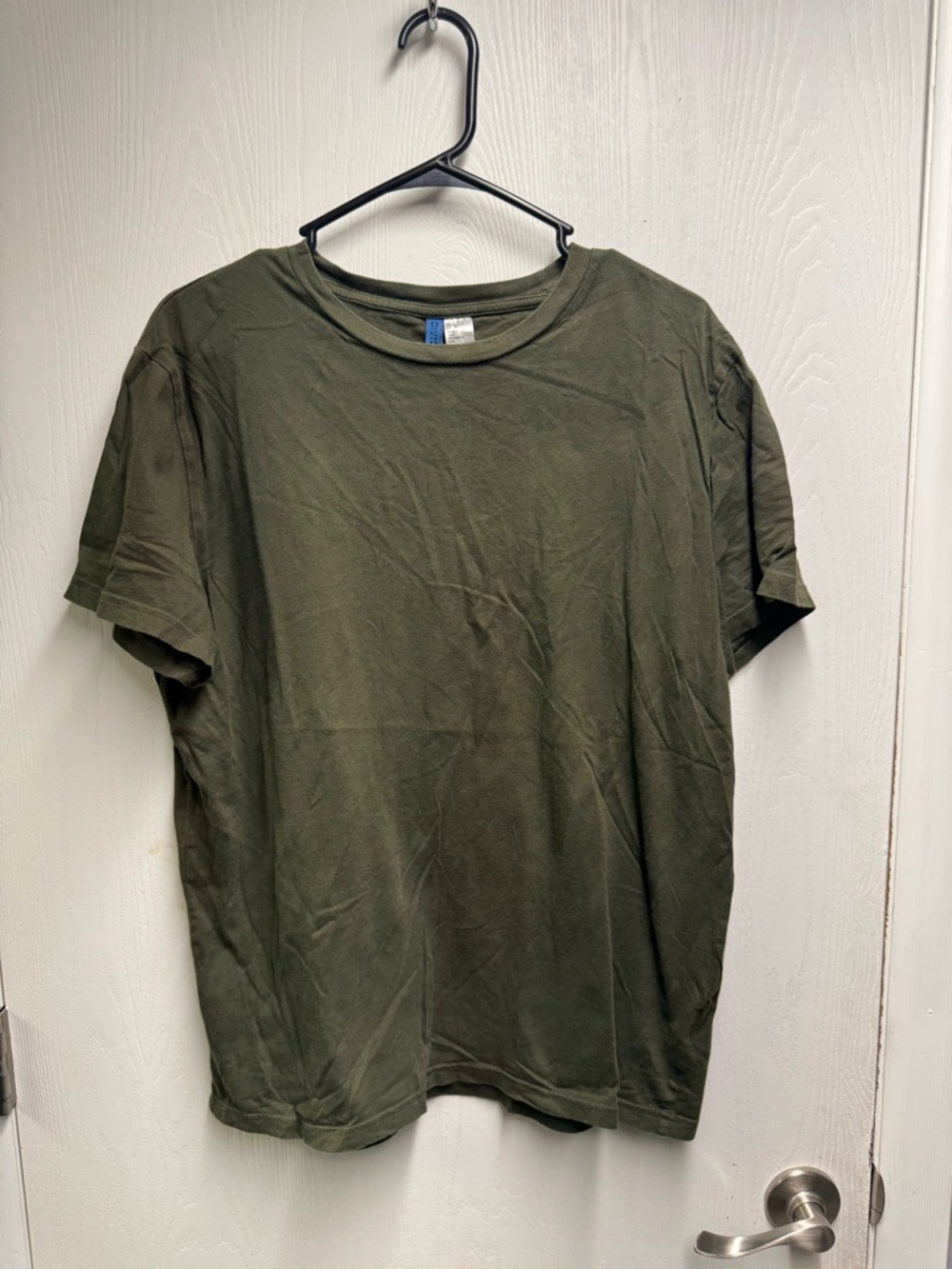 Divided Olive Green Short Sleeve Crew Neck T‑Shirt